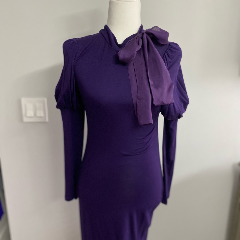 Purple dress